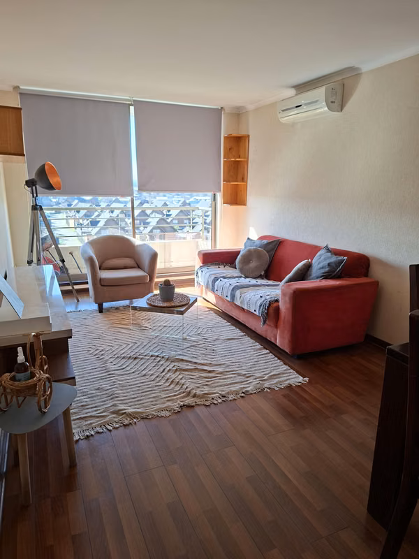 Arriendo lindo depto amoblado en Condominio
