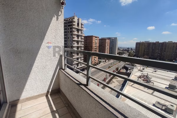 Luminoso depto 1 dorm 1 b, metro vicente valdes