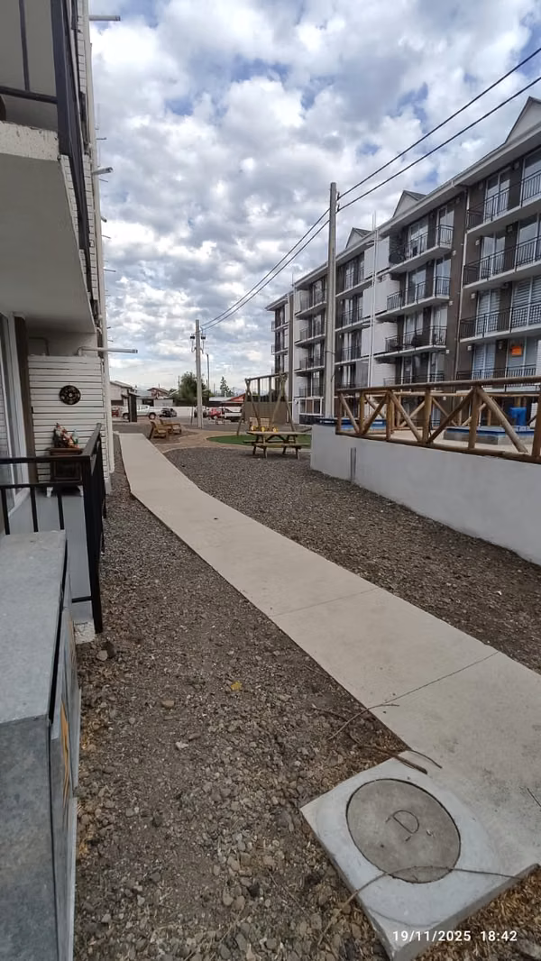 Arriendo Departamento 3D/1B en Uno Sur 51 - Chillán. Gastos Comunes Incluidos