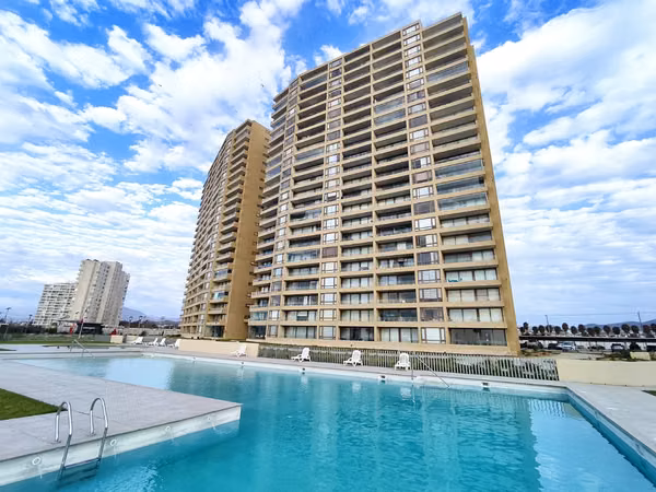 Arriendo departamento año corrido Condominio “Brisa Mar”, 2D 2B, Coquimbo.