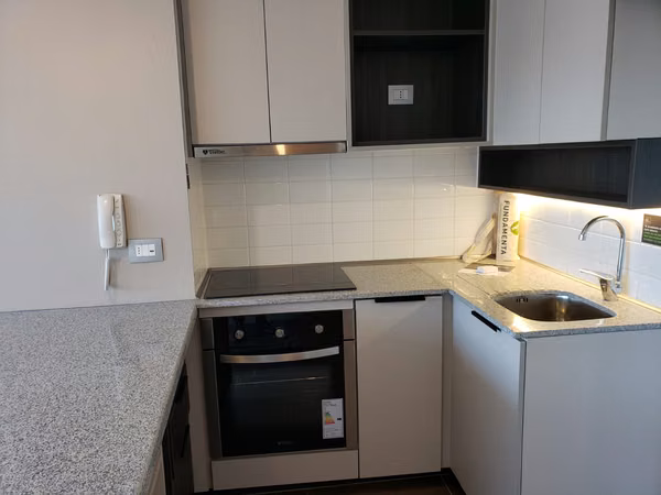 Arriendo Depto estilo mariposa + E + B / Santiago Centro
