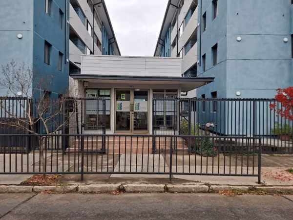 Departamento en Primer piso, Condominio San Martín