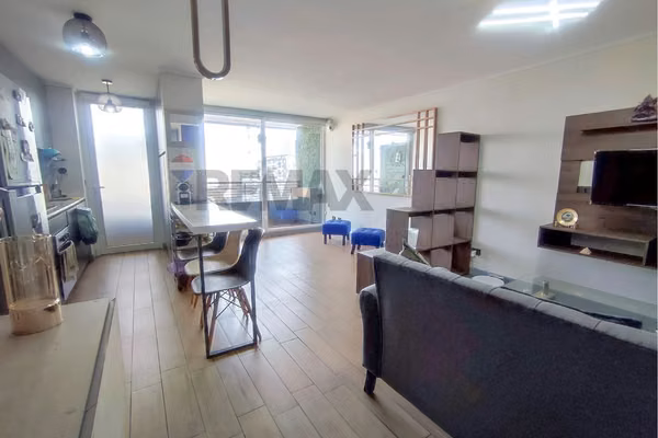 Moderno departamento ñuñoa (edificio año 2023)