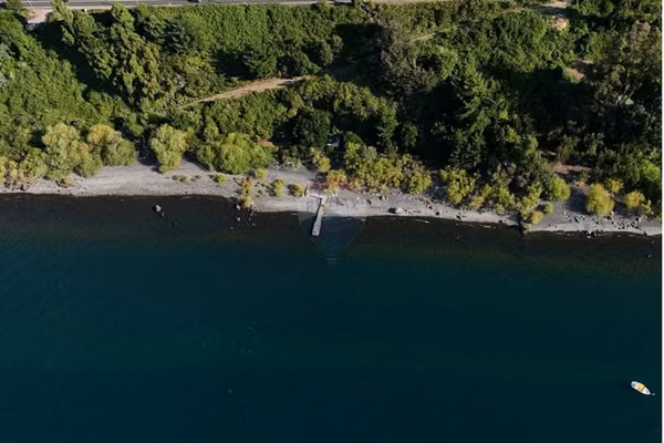 Venta terreno con vista y acceso a lago pucón
