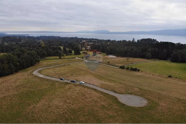Venta parcela con vista lago-volcan en pucon
