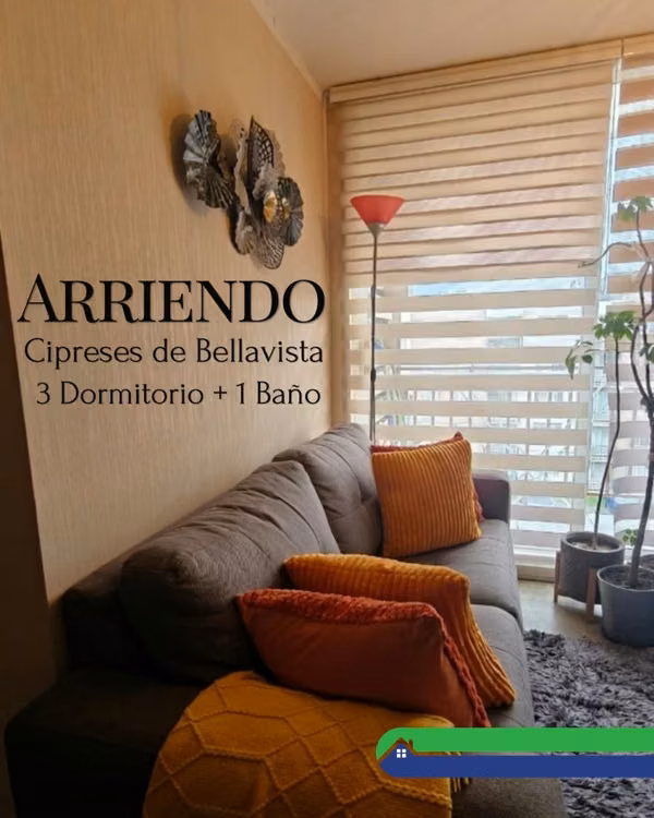 DEPARTAMENTO, 3D + 1B, CIPRESES DE BELLAVISTA