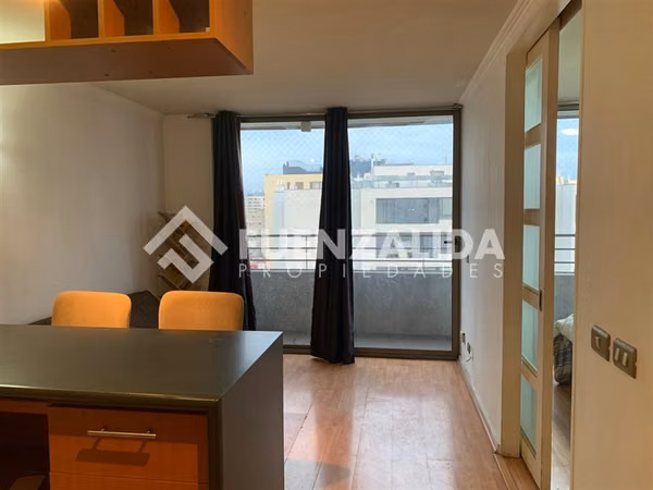 Arriendo Departamento Santiago 1 dormitorio Bodega Toesca