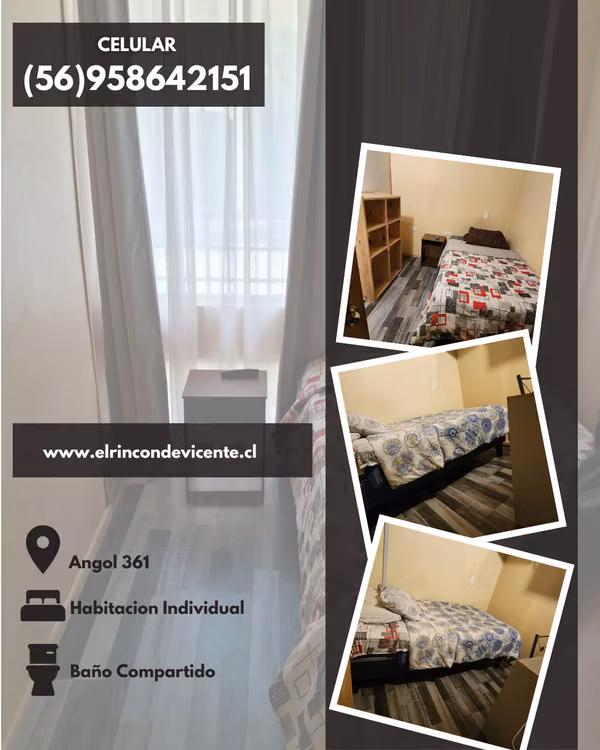 Habitación Individual Concepcion Centro