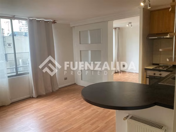 Arriendo departamento Santiago 1 dormitorio Metro Sta Lucia