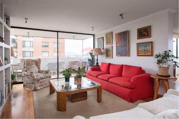"exclusivo depto. 3d/3b en el vergel, santiago"