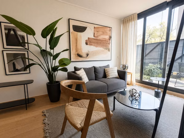 Departamento nuevo 1D/1B con jardín privado