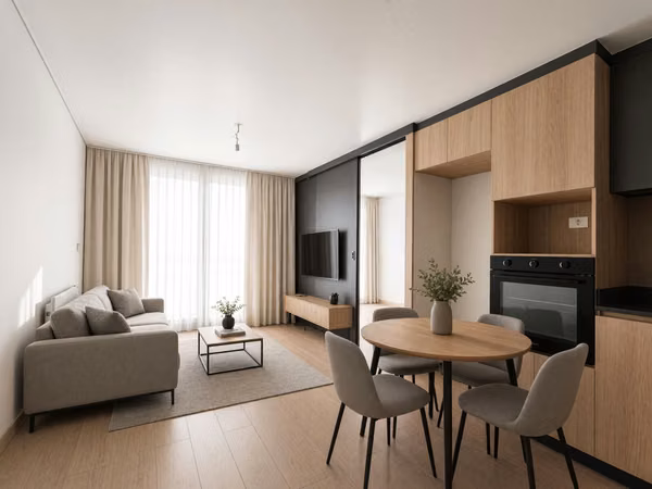 Departamento nuevo 1D/1B con terraza y aire acondicionado