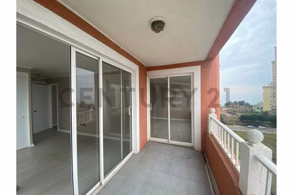 Arriendo departamento Concón  primera vista al mar