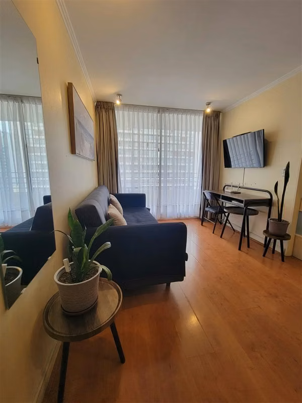 Departamento en arriendo de 1 dorm. en Providencia