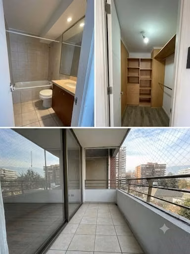 Depto. 2D 2B Estilo Mariposa Terraza Muni Providencia