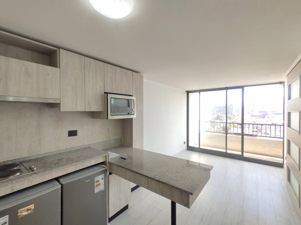Arriendo depto 1D+1B, Estac+Bodg, logia, terraza, Ñuñoa
