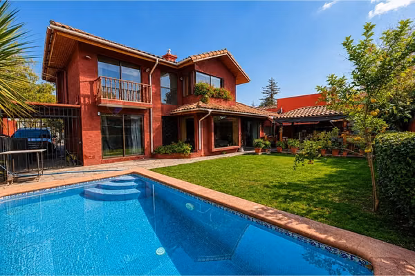 San carlos de apoquindo 4d+3b+piscina