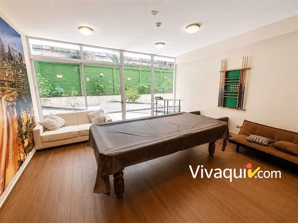 Departamento en venta de 1 dorm. en Santiago