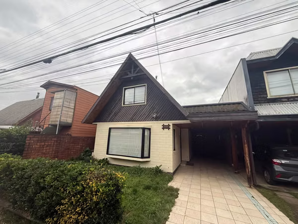 CASA EN VENTA– SECTOR NORTE DE TEMUCO | VILLA PARQUE ALCÁNTARA