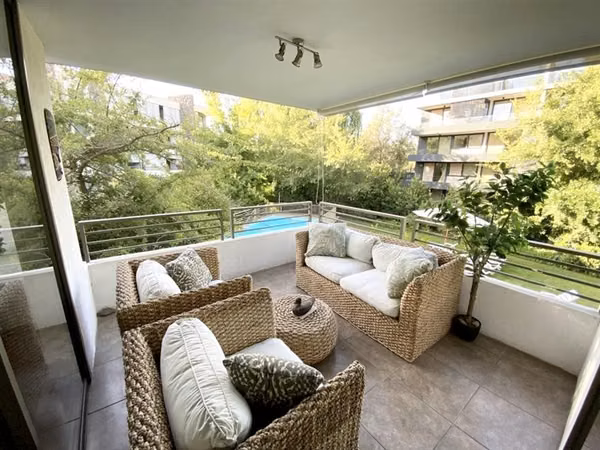 Departamento en arriendo de 3 dorm. en Lo Barnechea