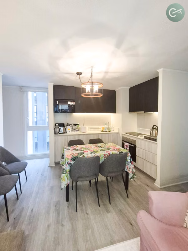 En Arriendo Departamento 2 dormitorios y 2 baños Ñuñoa