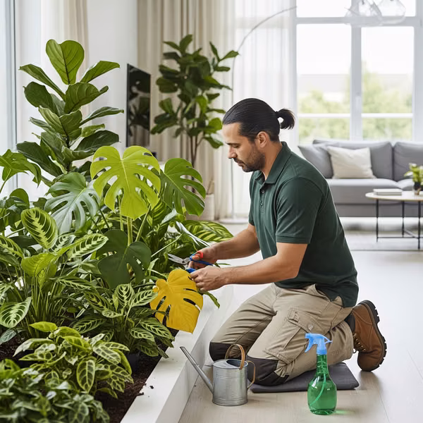Jardinero de interior