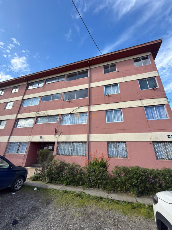 Departamento en arriendo c/ estacionamiento en Hualpén