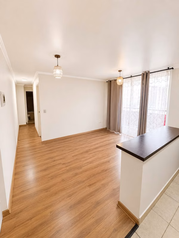 ARRIENDO 2D-1B-EST CON GASTO COMUN INCLUIDO