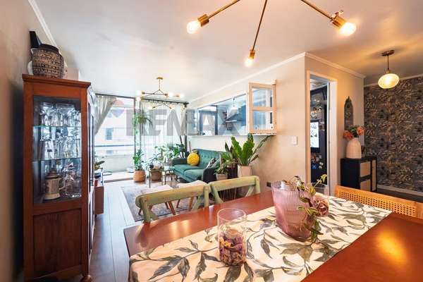 Oportunidad: depto 3d/2b providencia