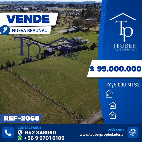 Se venden parcelas en parcelación Santa Rosa-Nva. Braunau