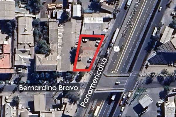 Terreno comercial en esquina ruta 5 sur