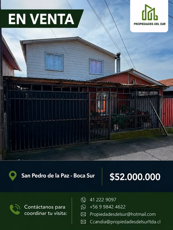 CASA EN VENTA | BOCA SUR