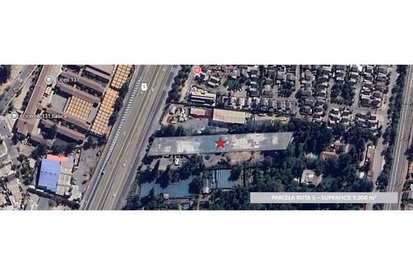 Terreno inversion 5000m² ruta 5 buin