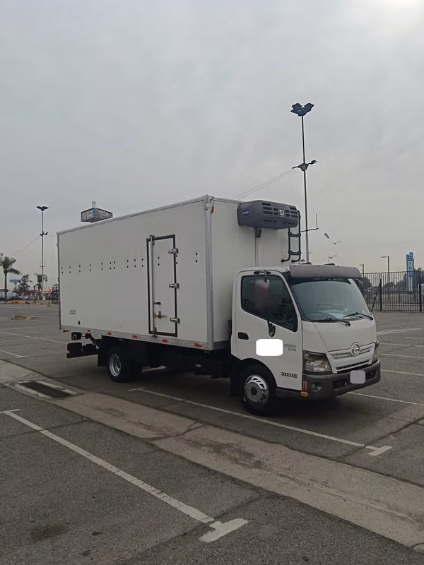 HINO XZU 8.0 AÑO 2018 EQUIPO MONOBLOCK Y PLATAFORMA 169.000KM