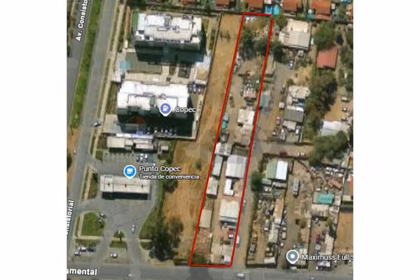 Terreno av. departamental, lote 4b.peñalolén