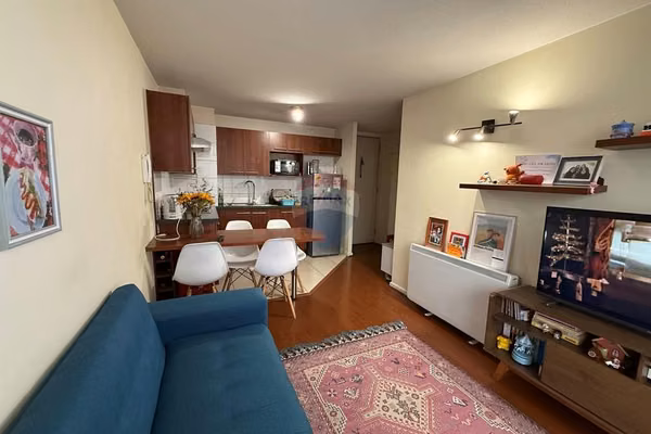 Arriendo dpto metro santa isabel