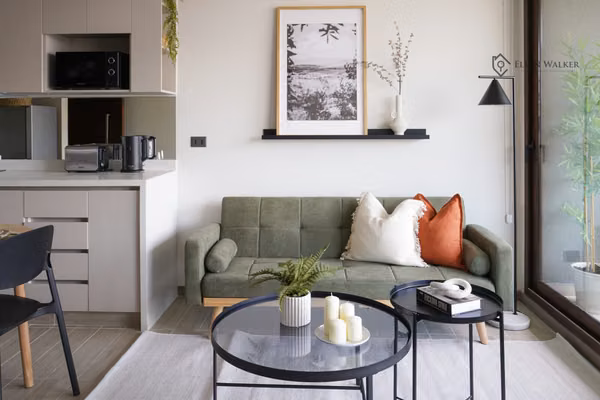 Departamento Parque Mackenna | 1D + 1B | Diseño de autor por Miró Studio