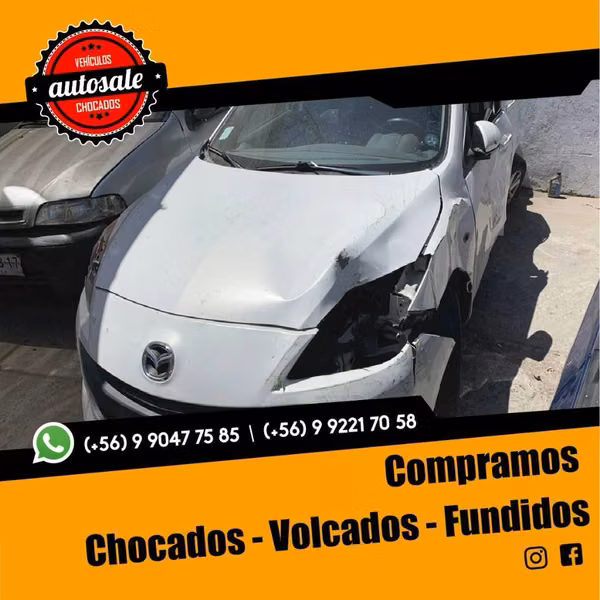 COMAPRAMOS VEHICULOS CHOCADOS.