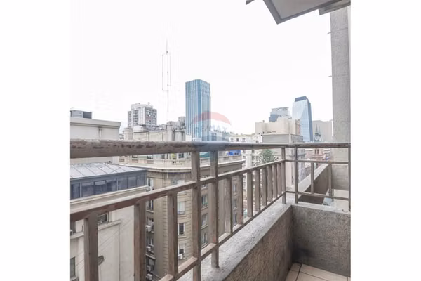 Departamento 2d bellas artes, terraza y piscina