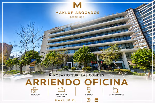 OFICINA EN ARRIENDO