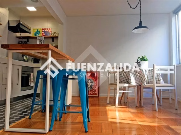 Arriendo departamento Santiago 1 dormitorio, M Bellas artes