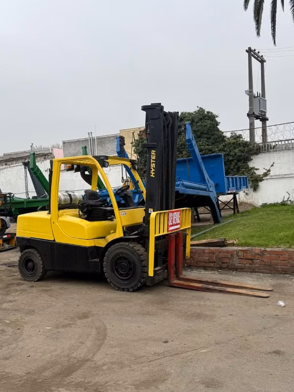 Grua horquilla