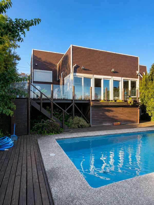 Exclusiva casa en Reñaca con piscina y vista costera