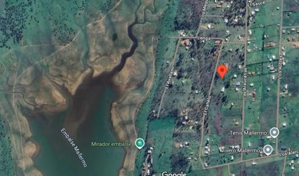 Se vende parcela cercana a embalse Mallermo, Marchigue