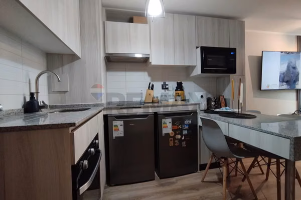 Venta depto 1d, terraza, bodega en santiago centro