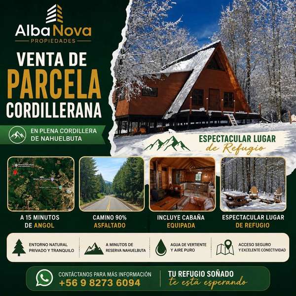 Tu Lugar de refugio en Cordillera de Nahuelbuta (181549)