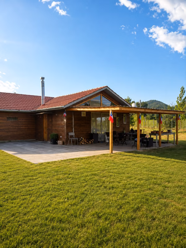 PARCELA DE 5.000 M² CON CASA, VISTA A LA CORDILLERA, LOS MONTES , VILCHESS