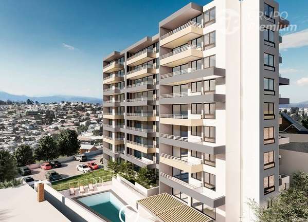 Se vende amplio departamento 3D2B1est.1bod en Quilpue