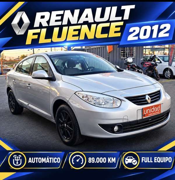RENAULT FLUENCE 2012 AUTOMATICO  FULL EQUIPO 2.0