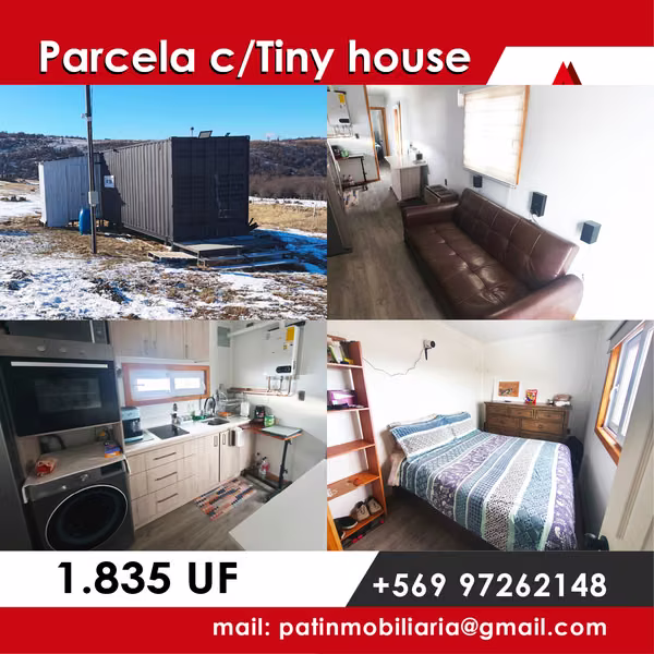 PARCELA CON TINY HOUSE EN DOROTEA NATALES